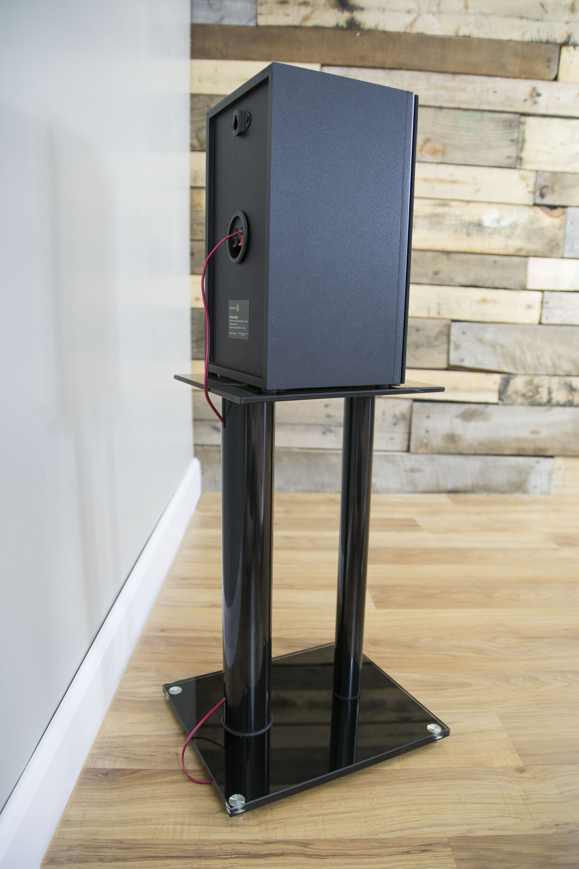 Premium Universal Floor Speaker Stands for Surround Sound & Book Shelf